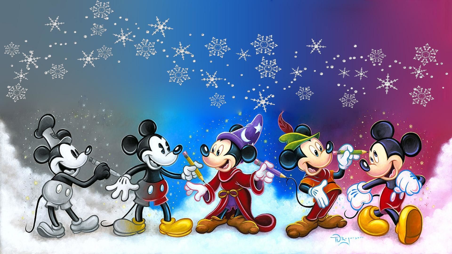 Mickey Christmas Wallpapers