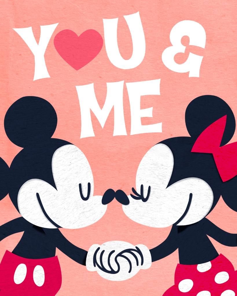 Mickey Kiss Minnie Mouse Wallpapers