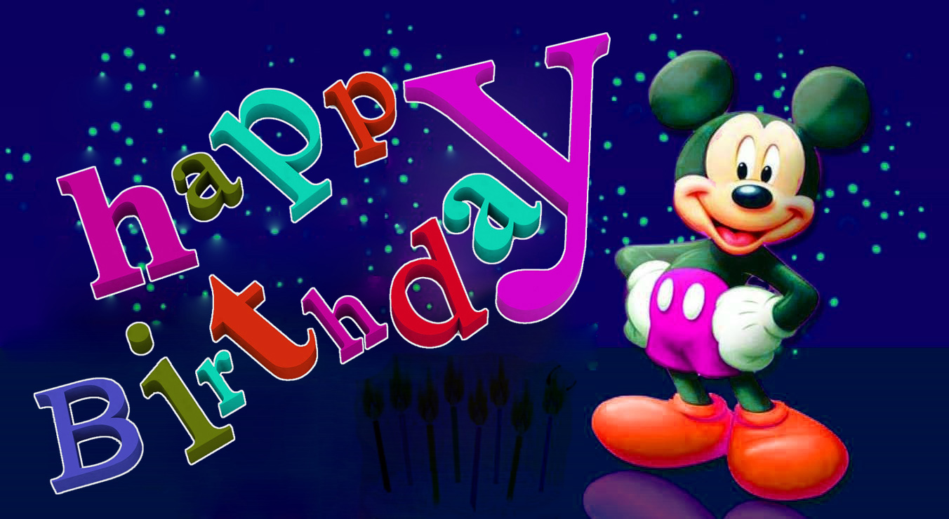 Mickey Mouse Birthday Wallpapers