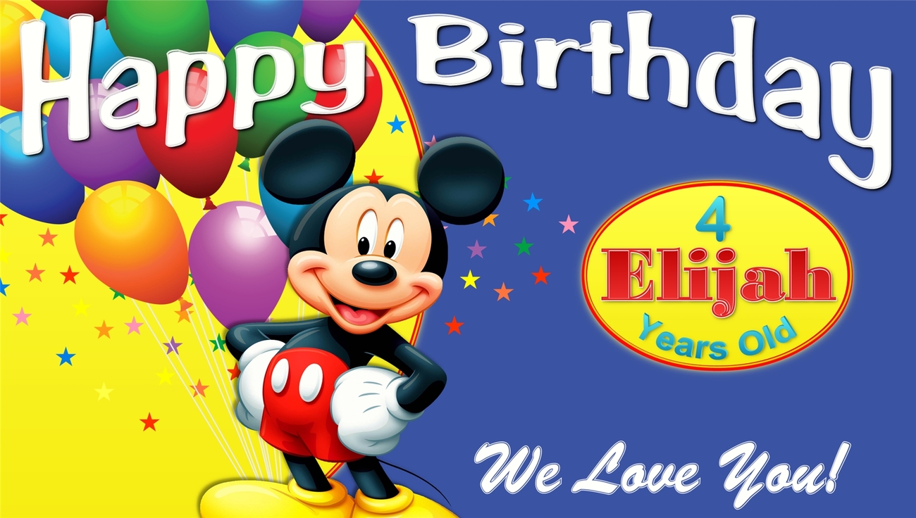 Mickey Mouse Birthday Wallpapers