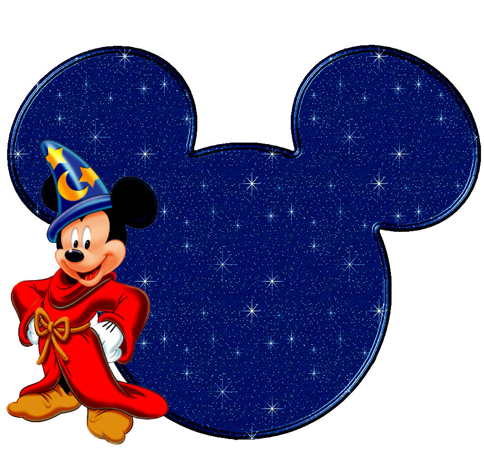 Mickey Mouse Blue Background