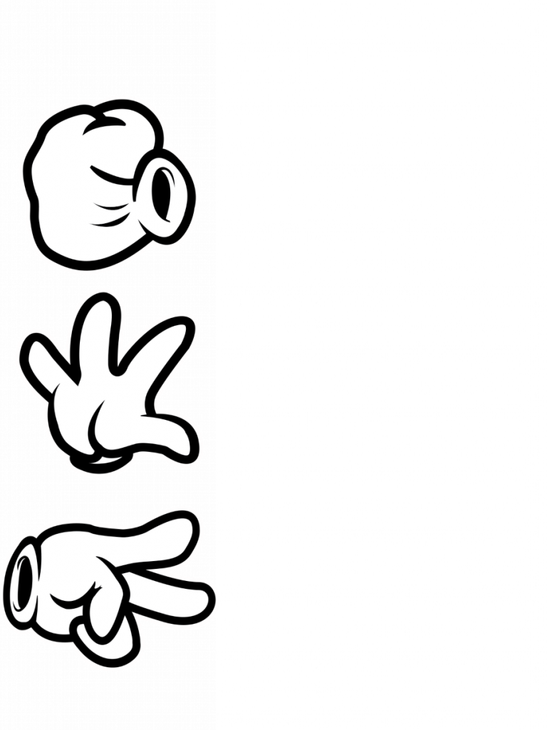 Mickey Mouse Dope Hands Wallpapers