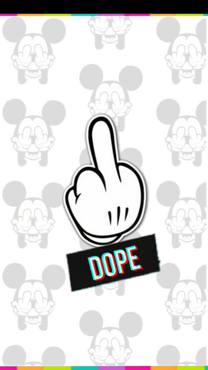 Mickey Mouse Dope Hands Wallpapers