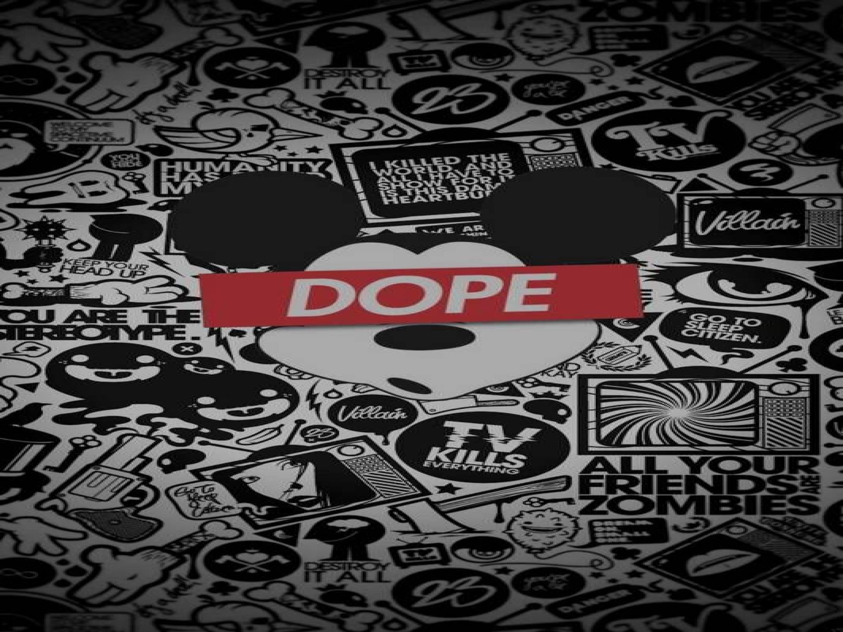 Mickey Mouse Dope Obey Wallpapers