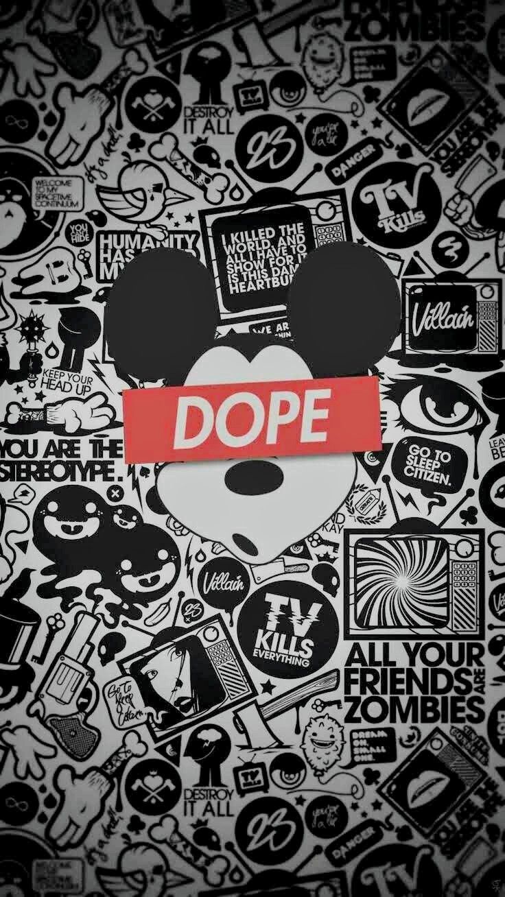 Mickey Mouse Dope Wallpapers