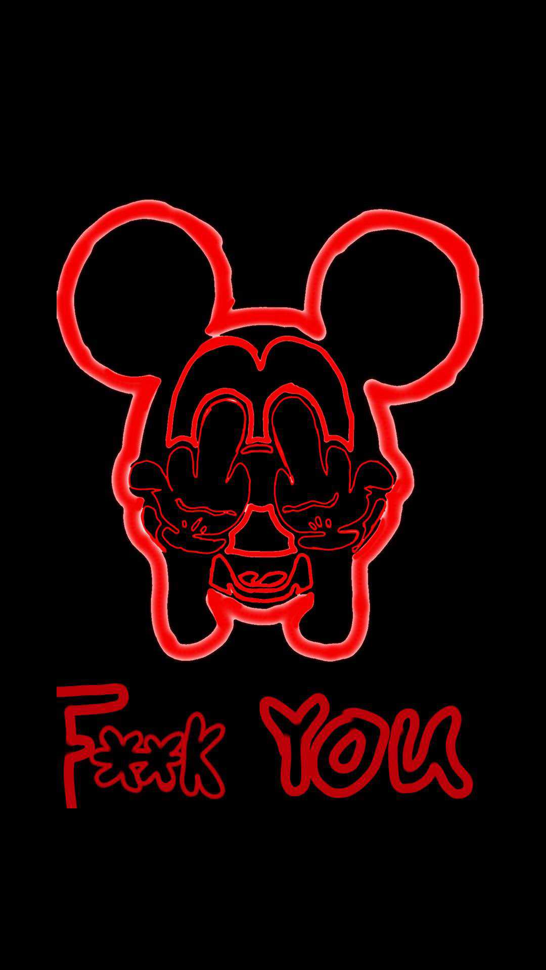 Mickey Mouse Flipping Off Wallpapers