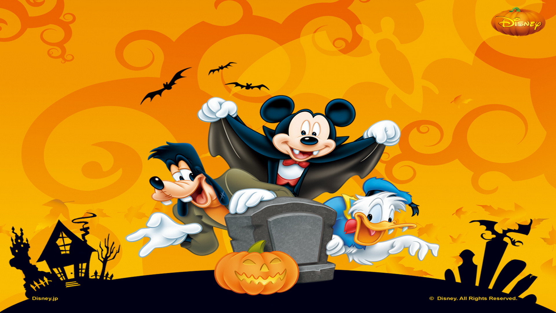 Mickey Mouse Halloween Wallpapers