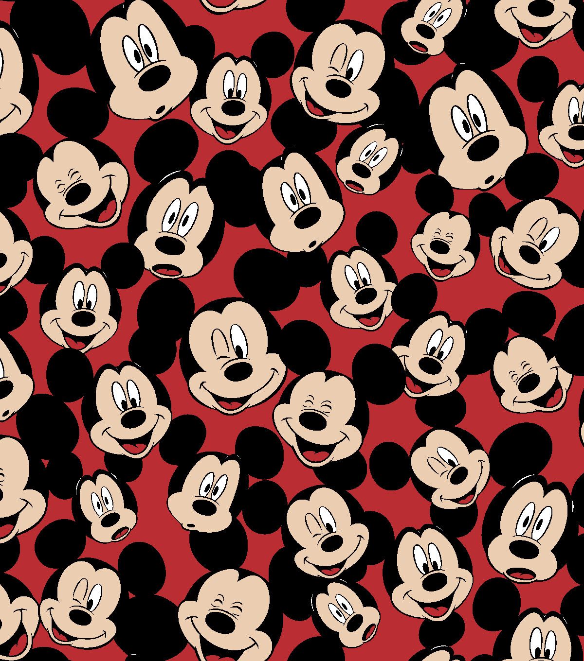 Mickey Mouse Head Pattern Wallpapers