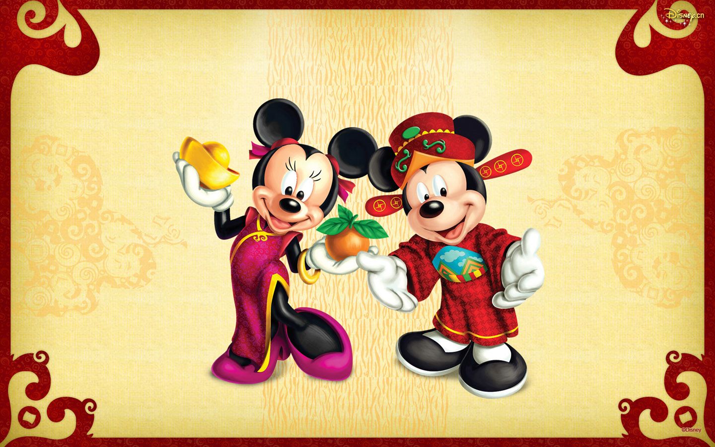 Mickey Mouse New Year Wallpapers