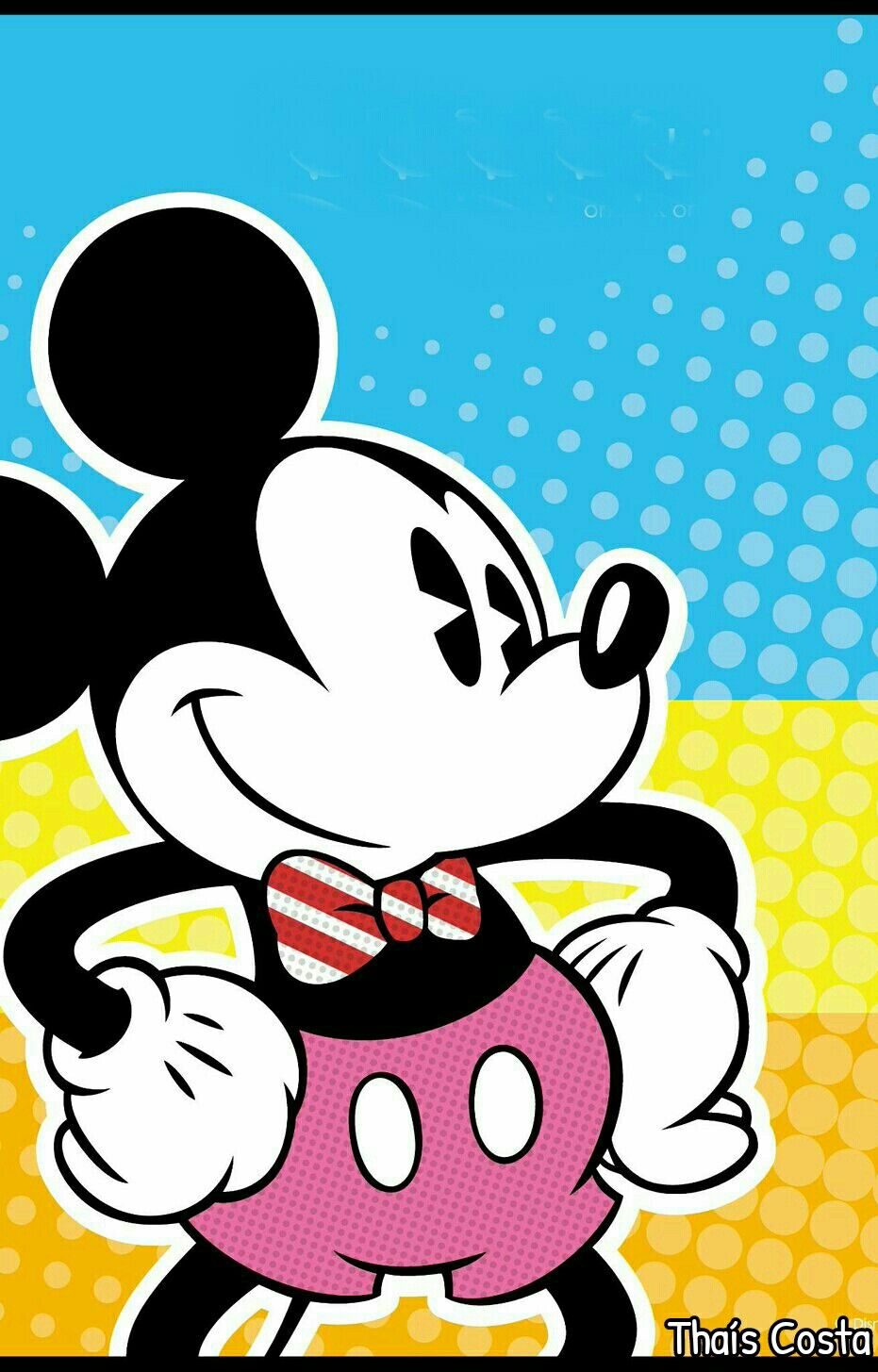 Mickey Mouse Obey Iphone Wallpapers