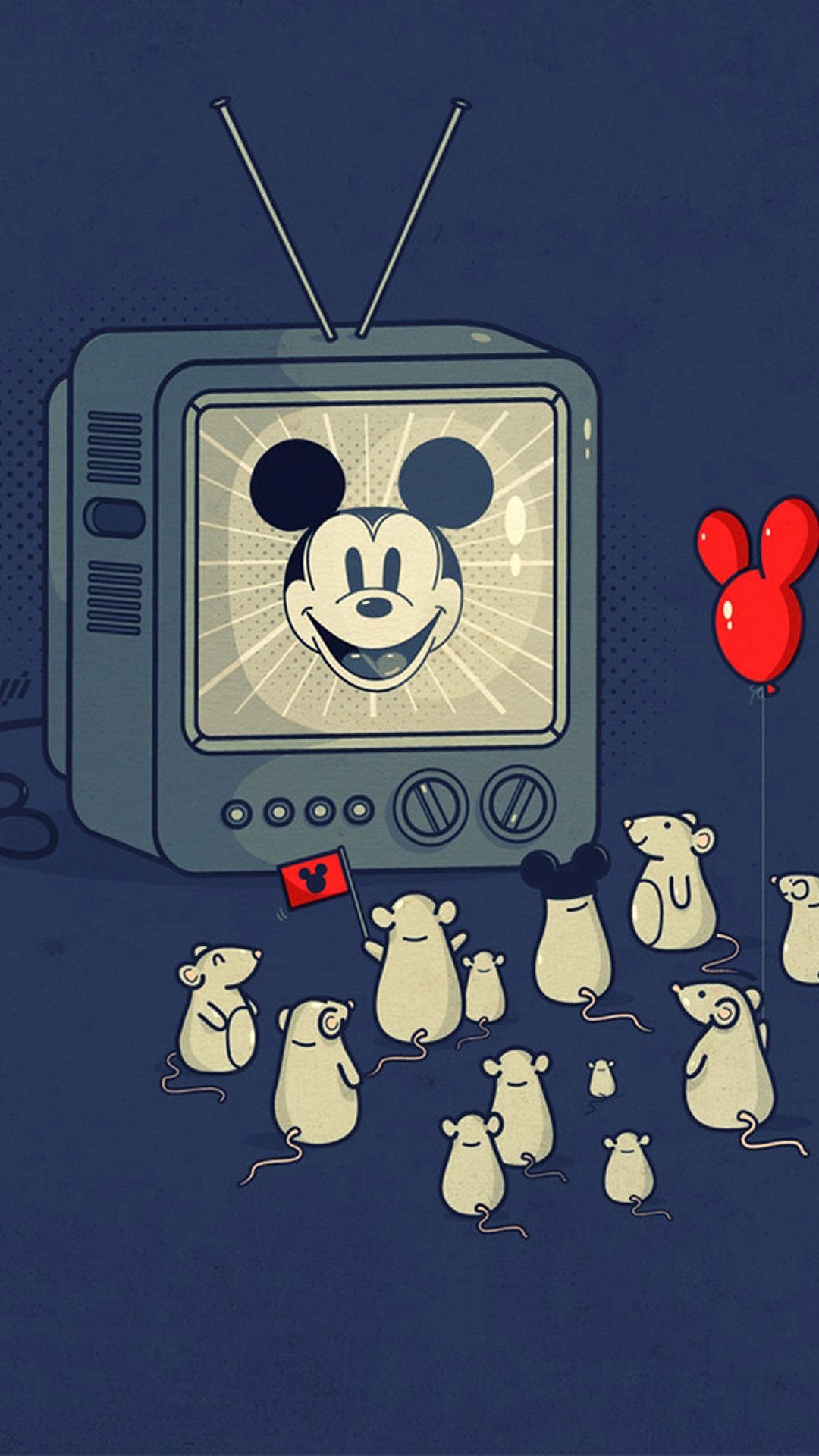 Mickey Mouse Obey Iphone Wallpapers