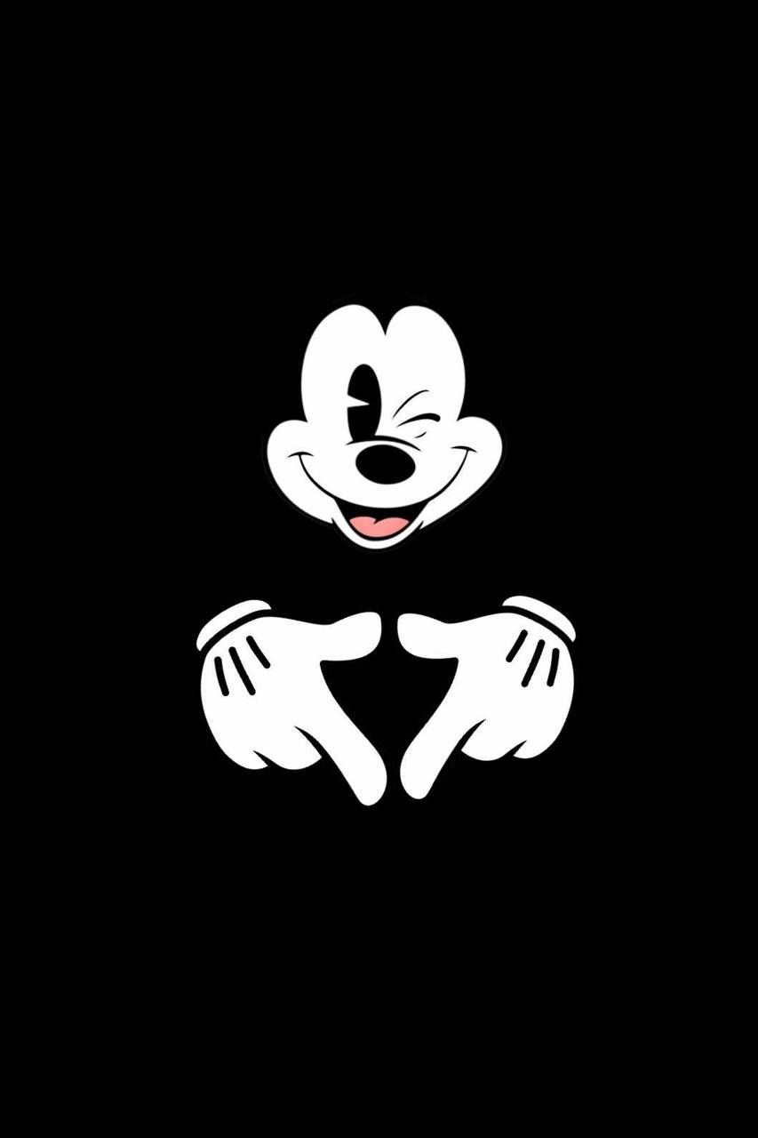 Mickey Mouse Obey Iphone Wallpapers