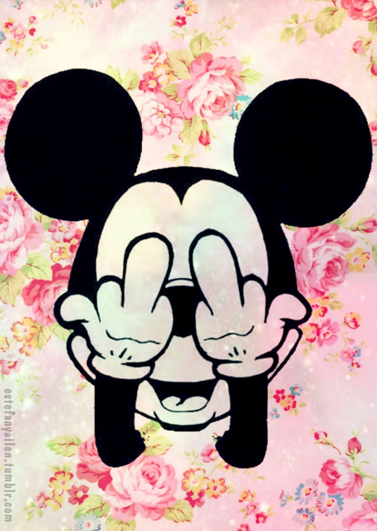 Mickey Mouse Obey Wallpapers