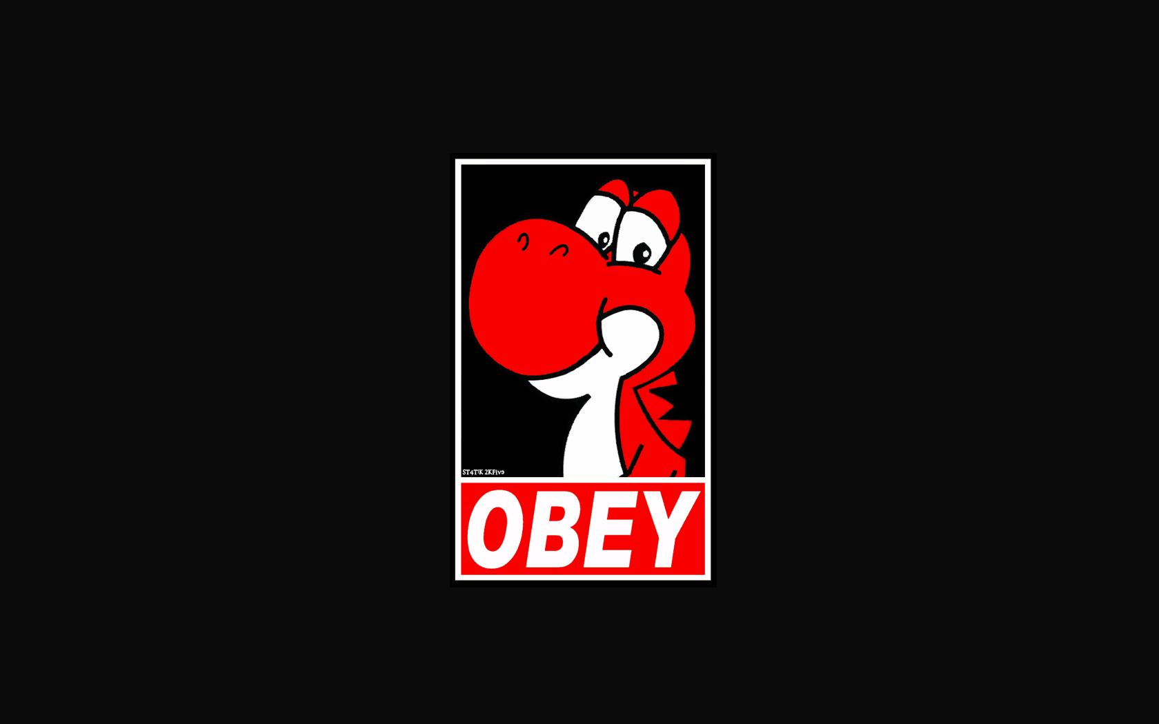 Mickey Mouse Obey Wallpapers