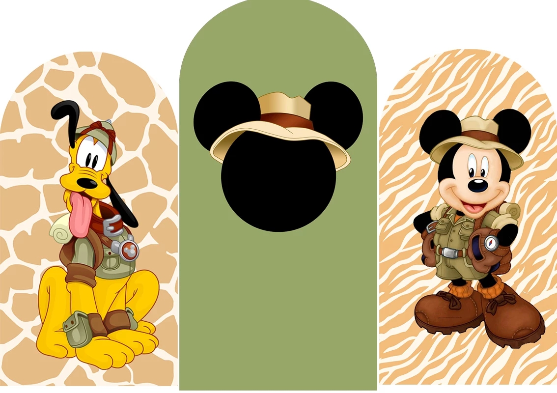 Mickey Mouse Safari Background