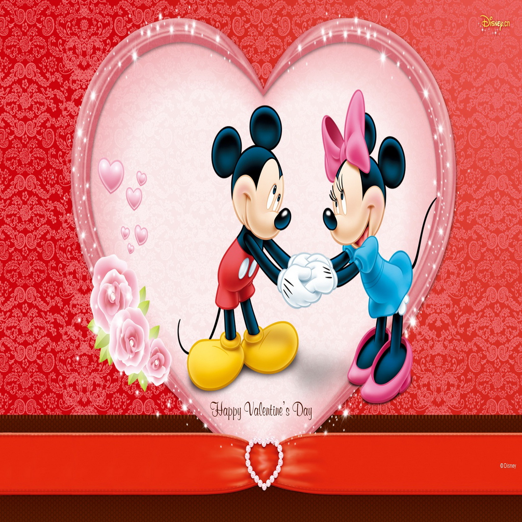 Mickey Mouse Valentines Day Wallpapers