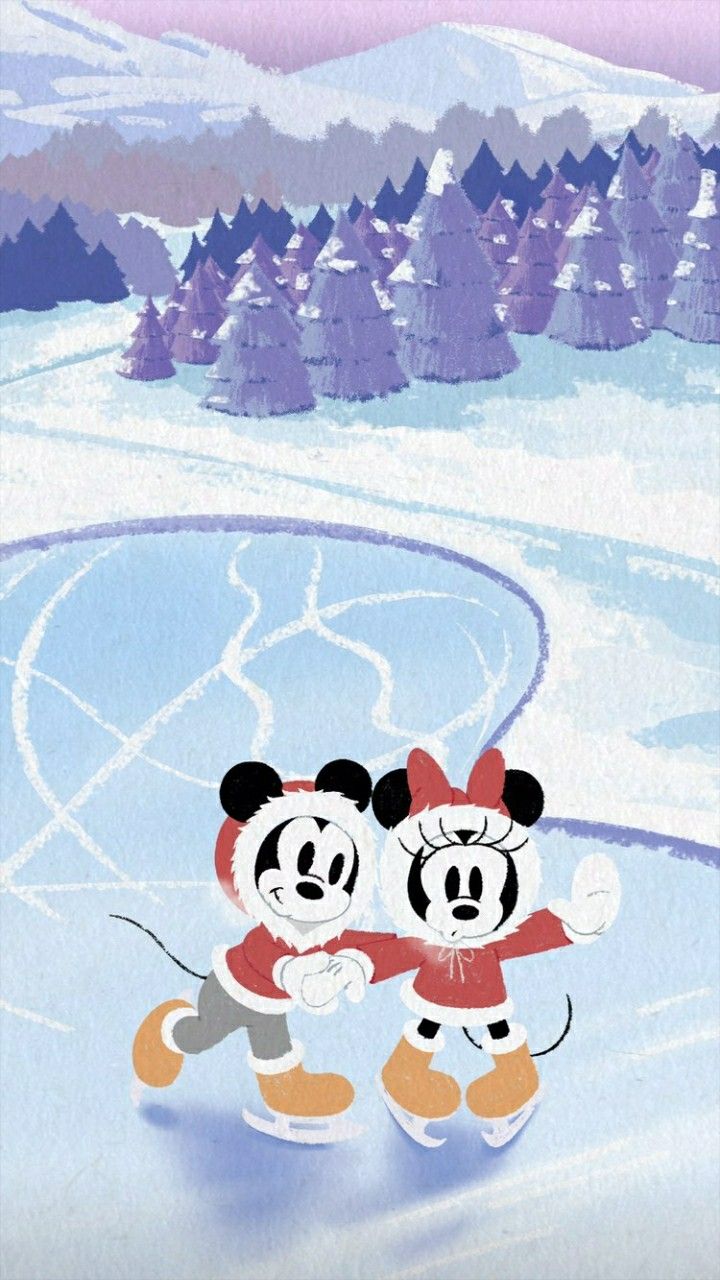 Mickey Mouse Winter Wallpapers