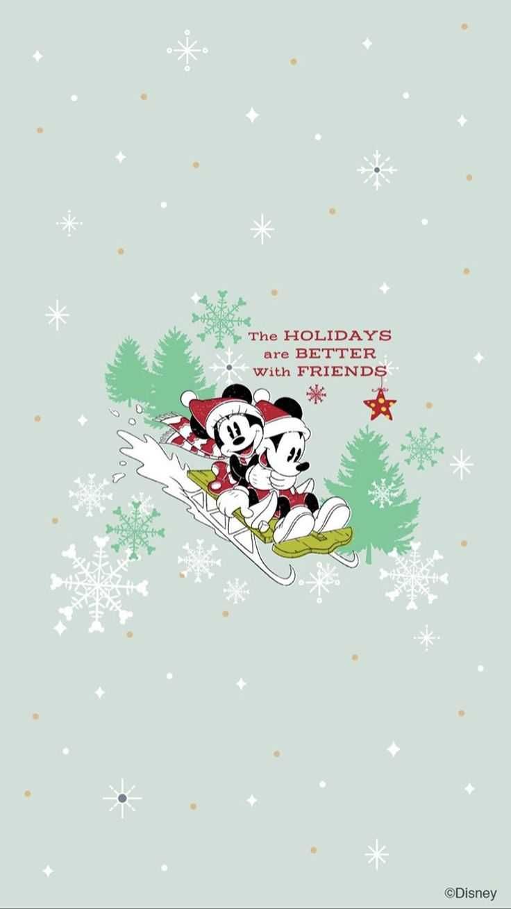 Mickey Mouse Winter Wallpapers