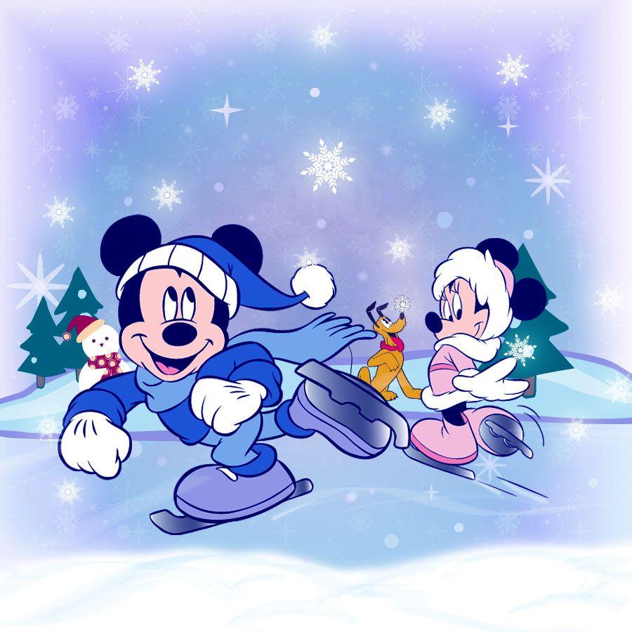 Mickey Mouse Winter Wallpapers