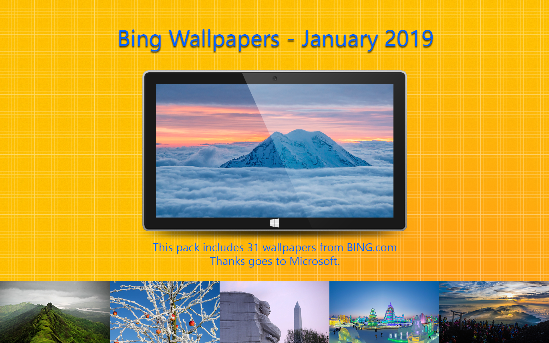 Microsoft Bing Wallpapers