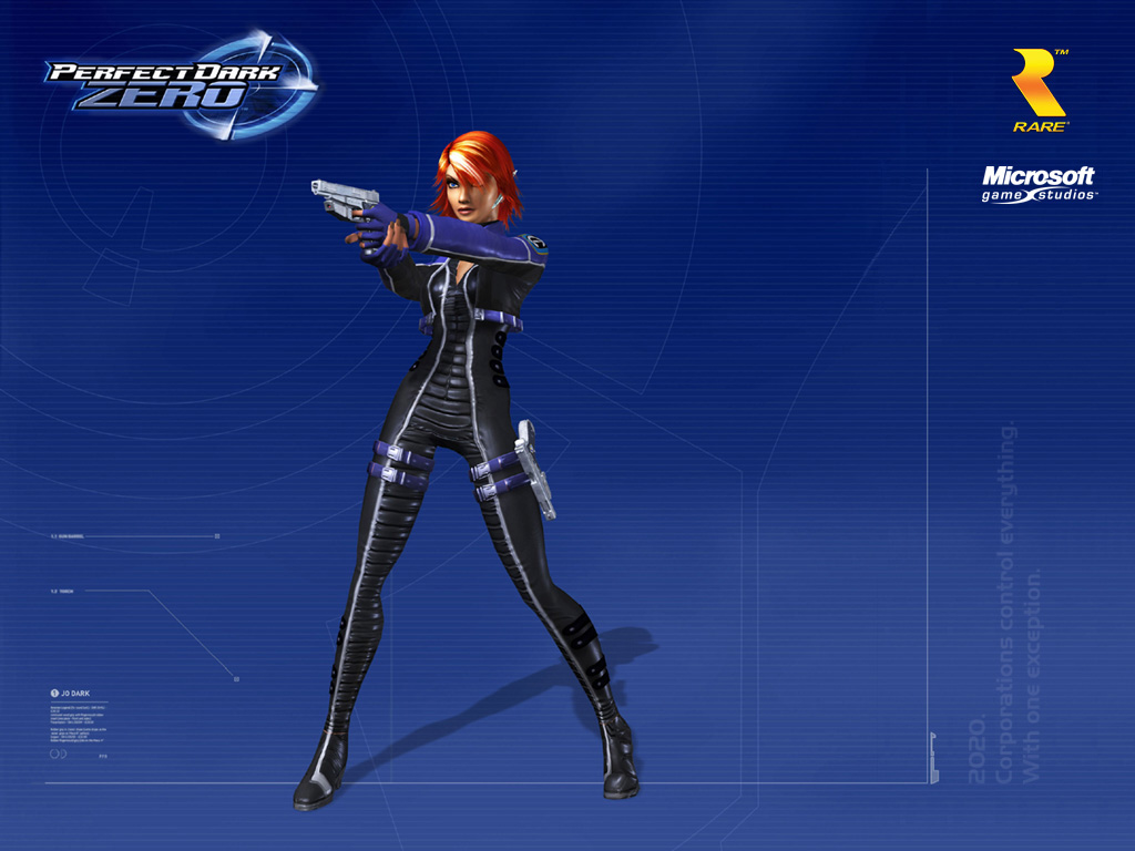 Microsoft Perfect Dark Game Logo Wallpapers