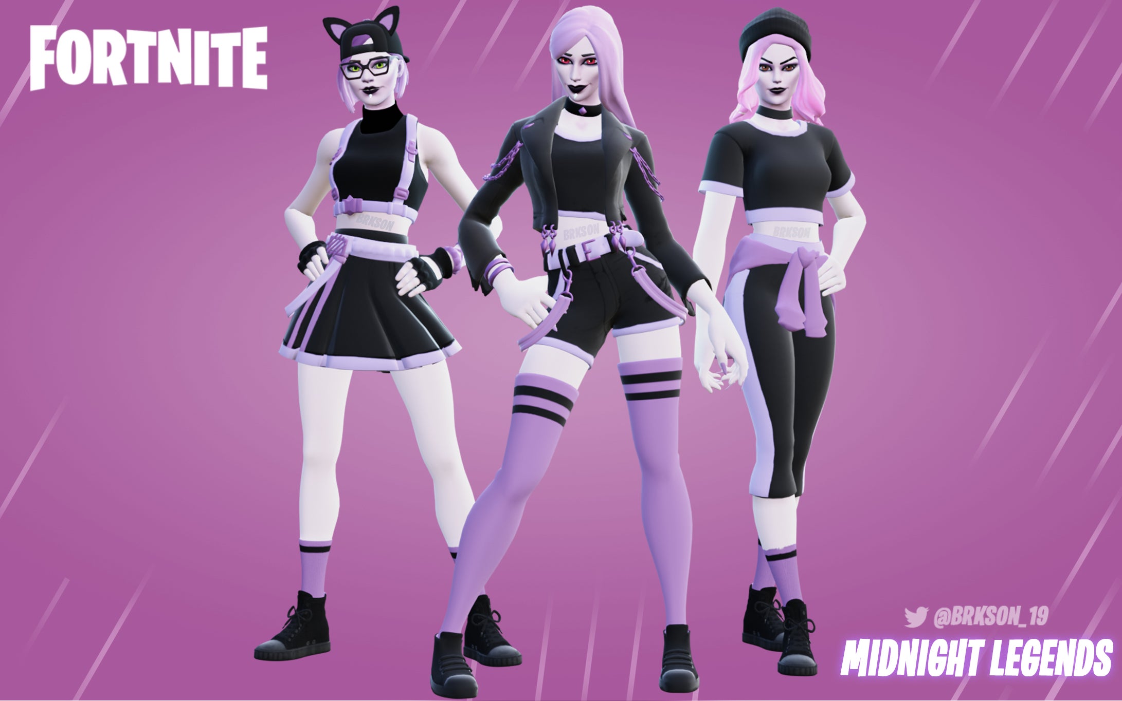 Midnight Dusk Fortnite Wallpapers