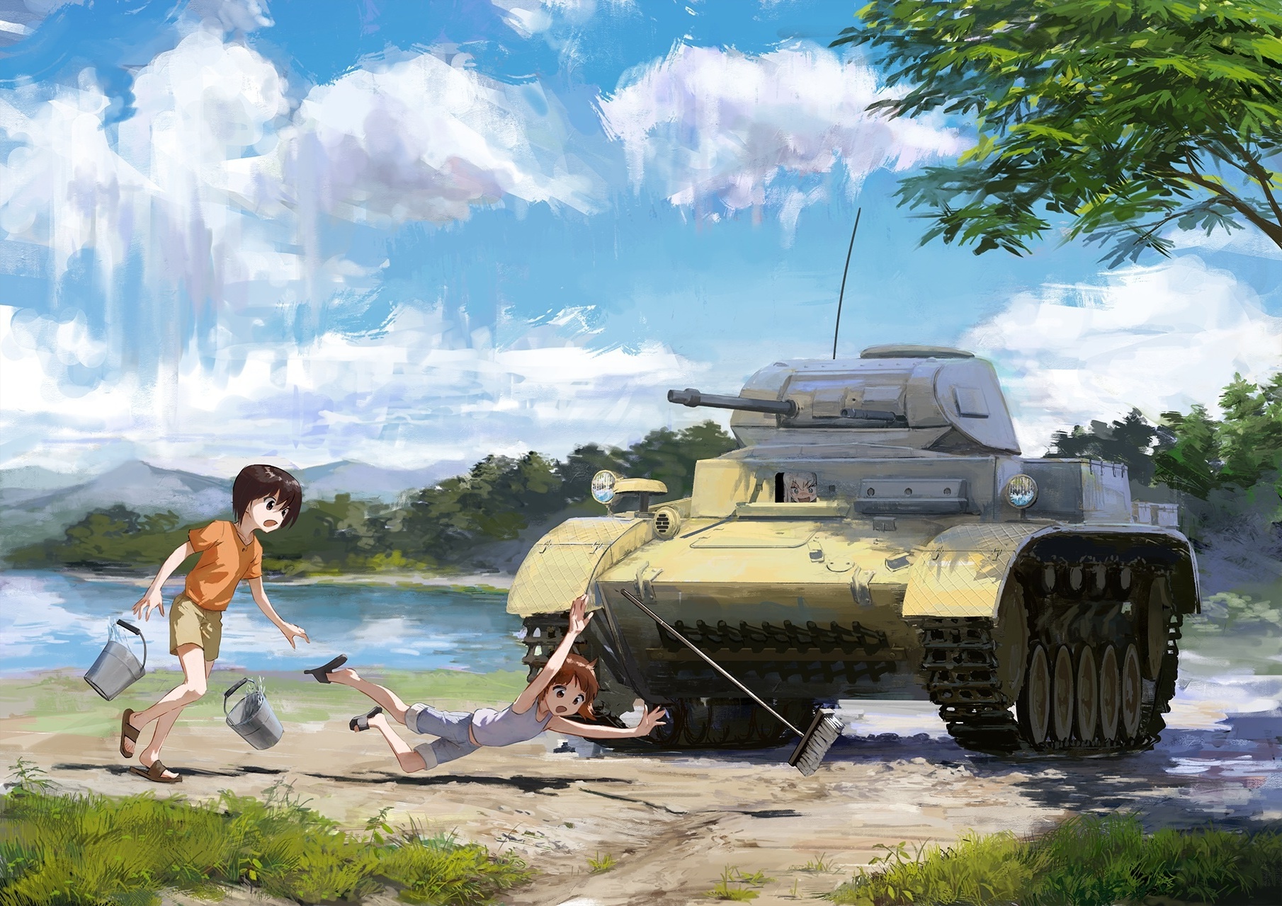 Miho Nishizumi Girls Und Panzer Wallpapers