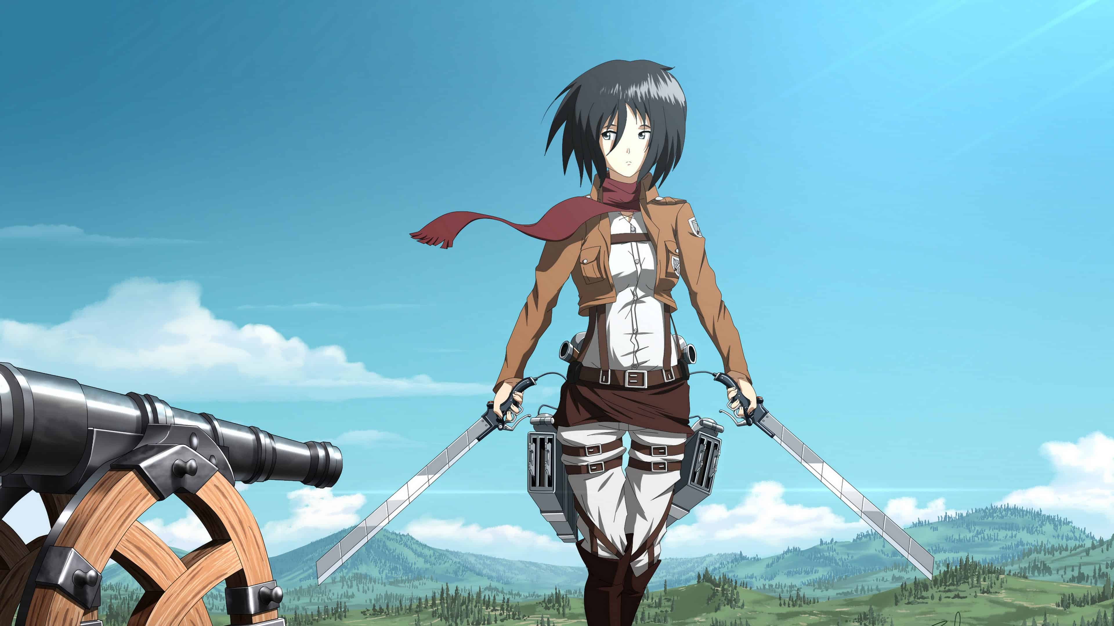 Mikasa Ackerman 4K Wallpapers