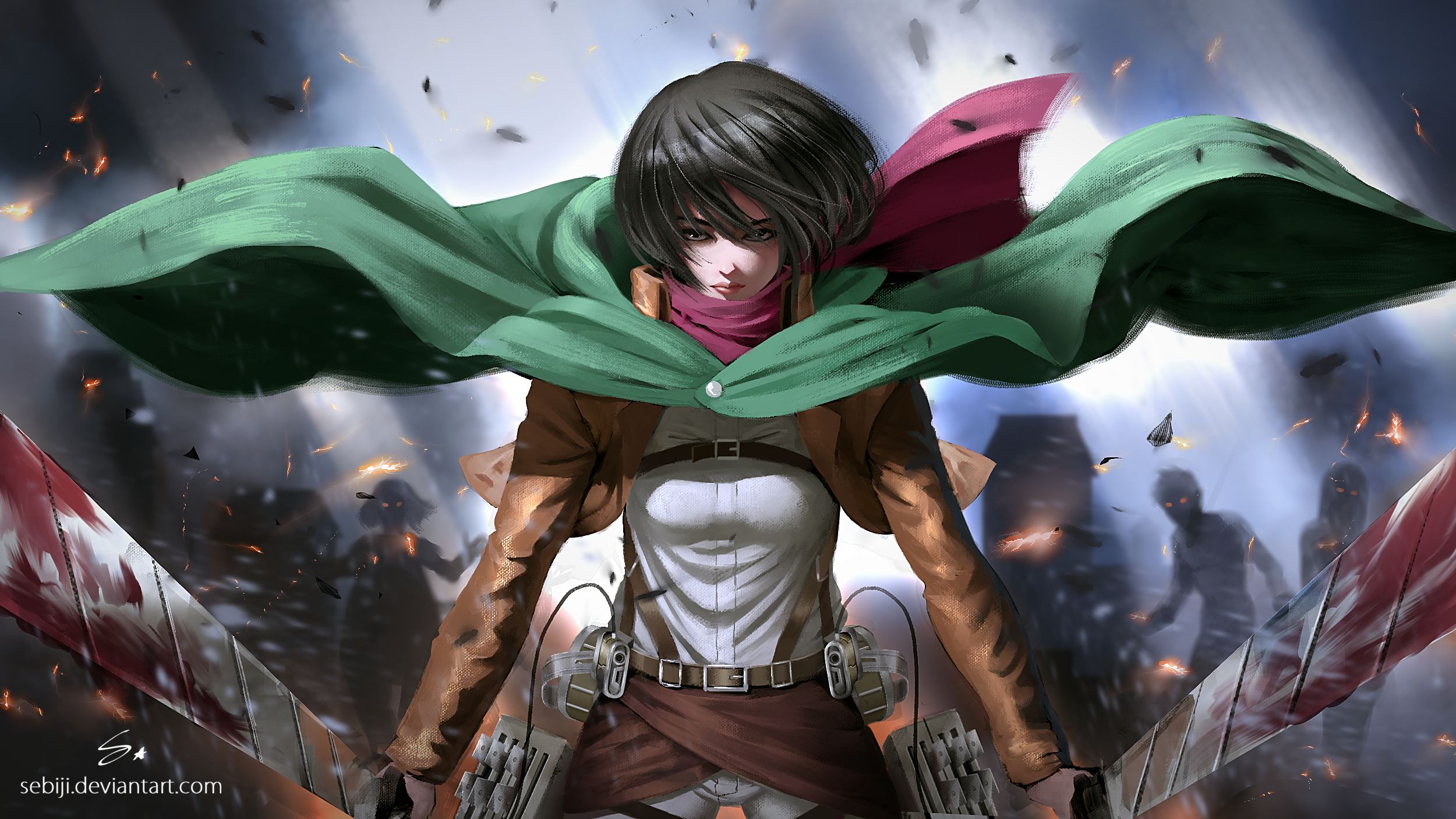 Mikasa Ackerman 4K Wallpapers