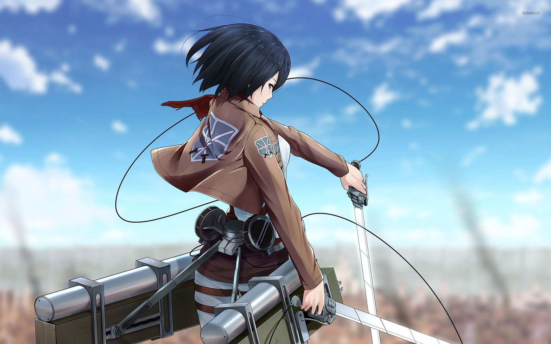 Mikasa Ackerman 4K Wallpapers