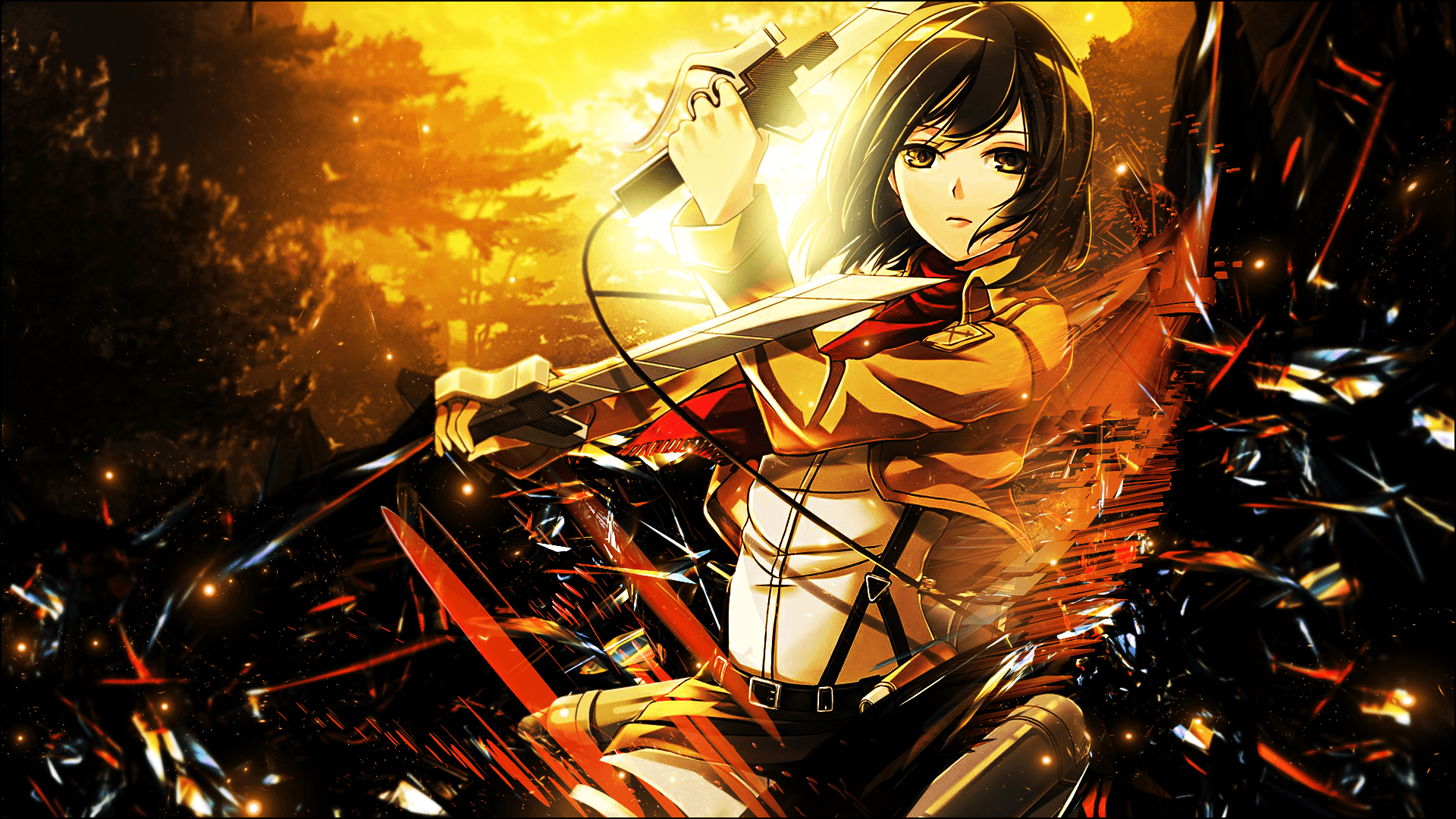 Mikasa Ackerman Anime Wallpapers