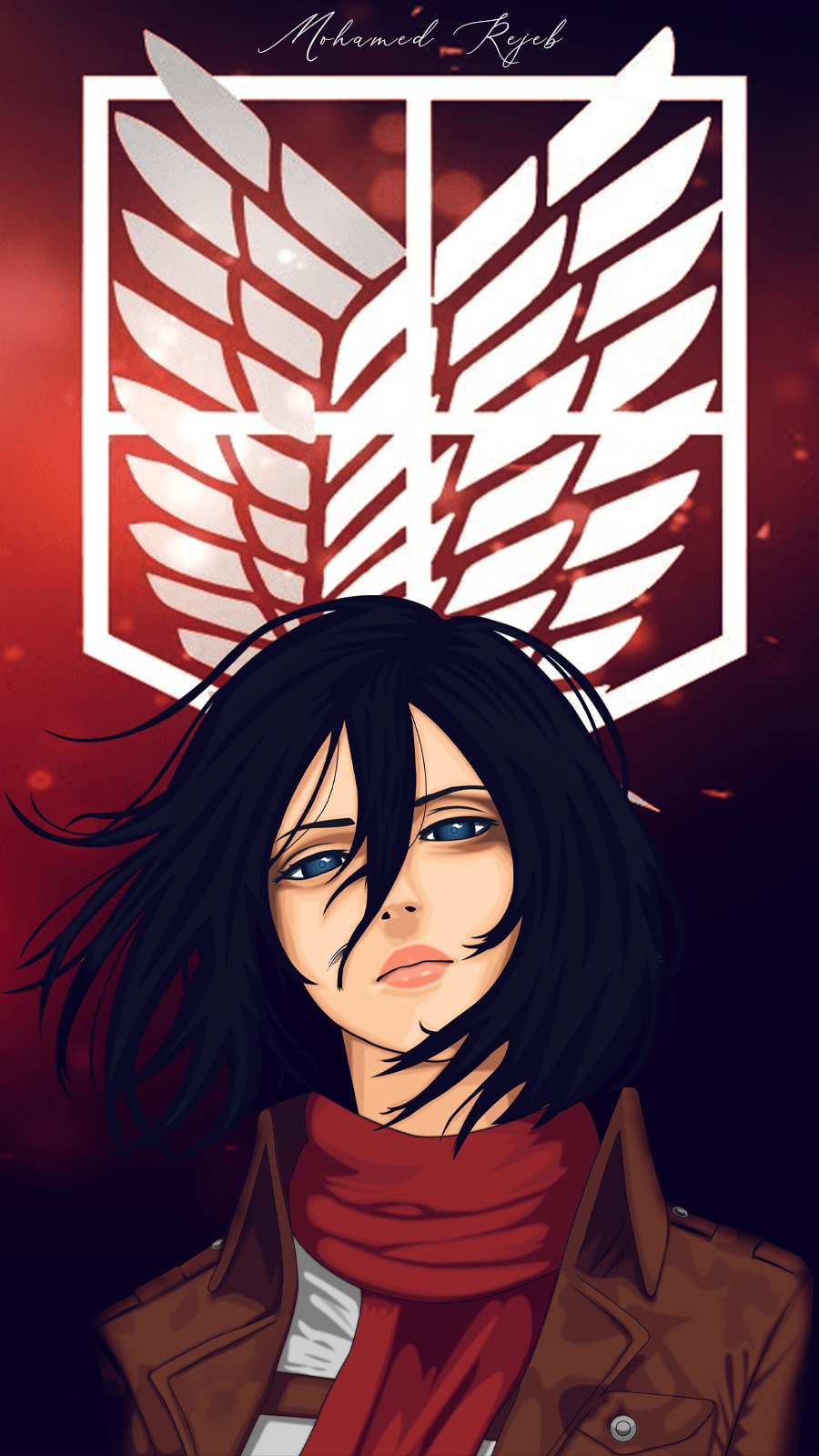 Mikasa Ackerman Art Wallpapers