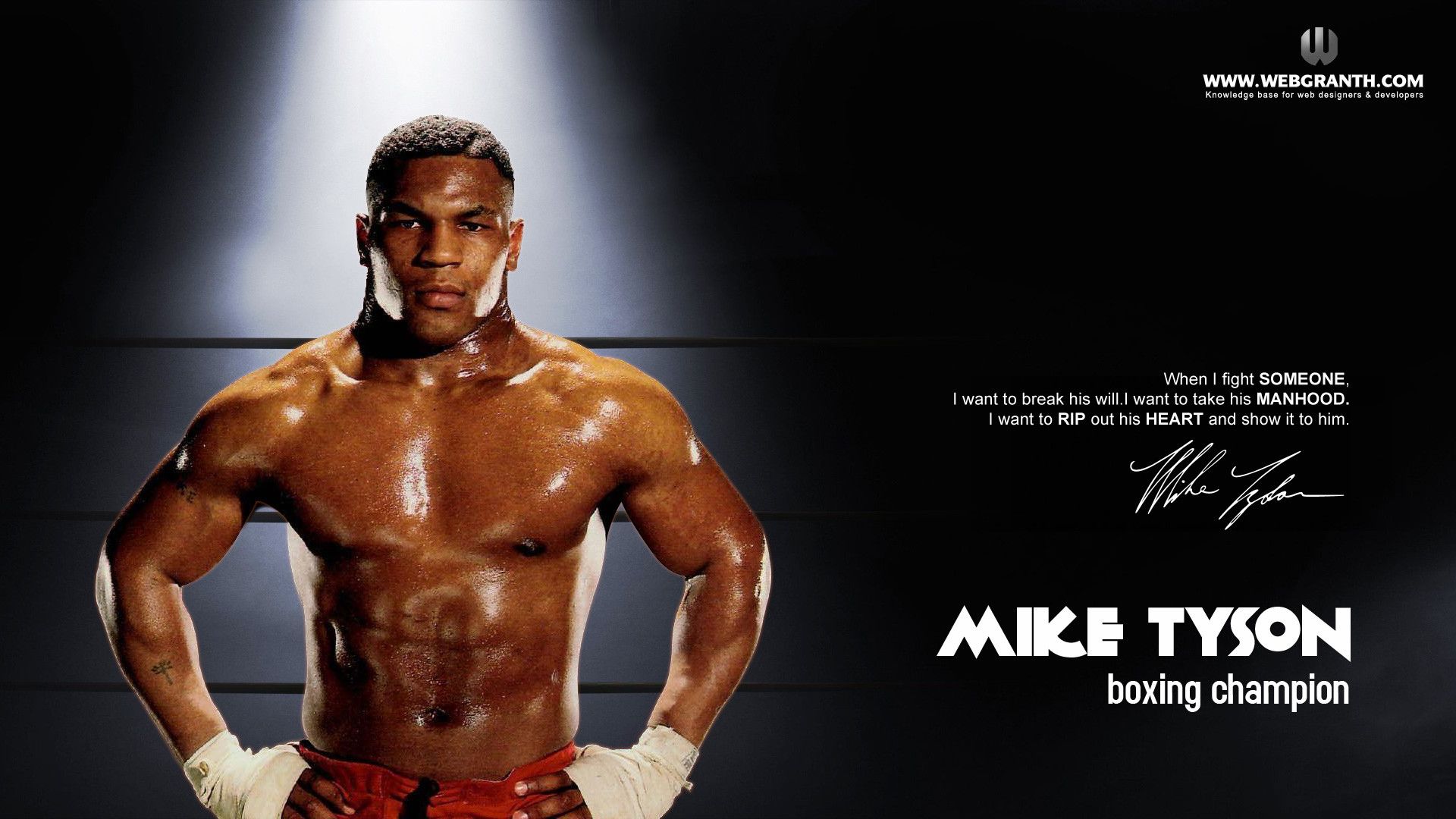 Mike Tyson Quotes Wallpapers