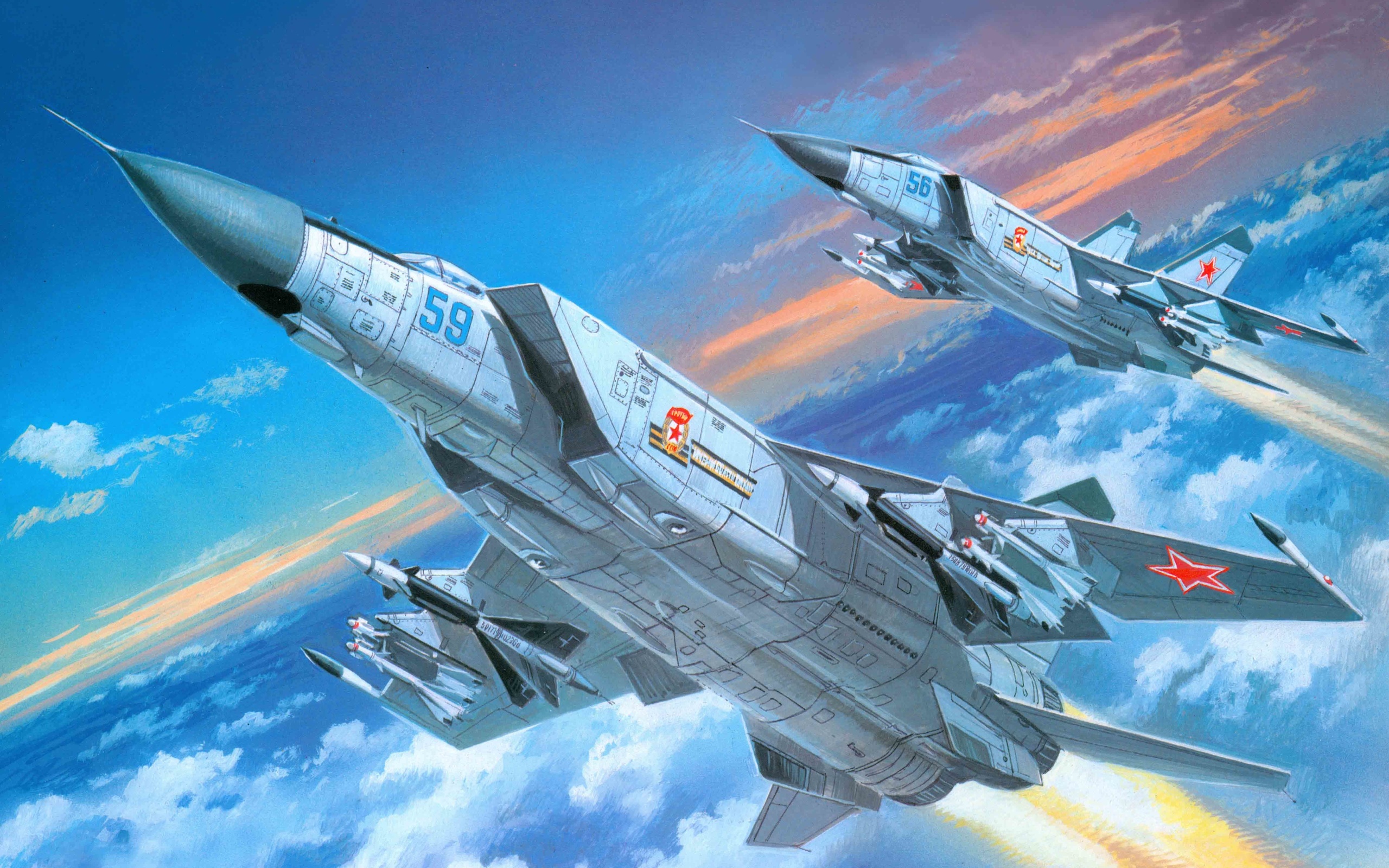 Mikoyan-Gurevich Mig-25 Wallpapers