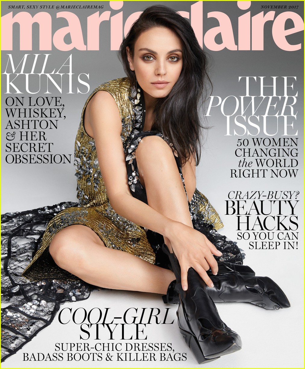 Mila Kunis For Marie Claire Us Magazine Wallpapers