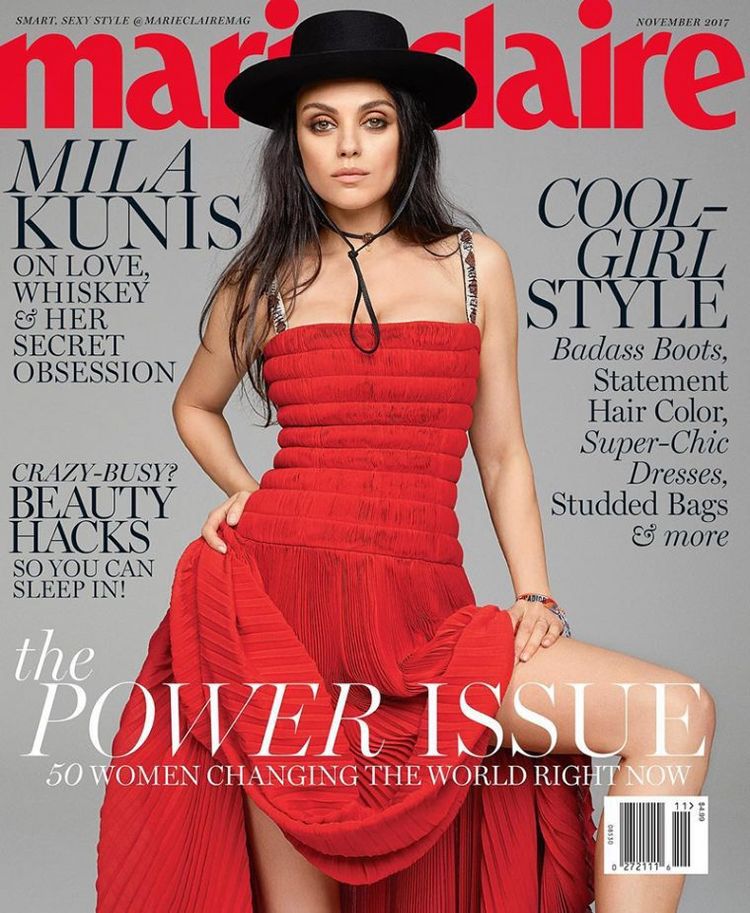 Mila Kunis For Marie Claire Us Magazine Wallpapers