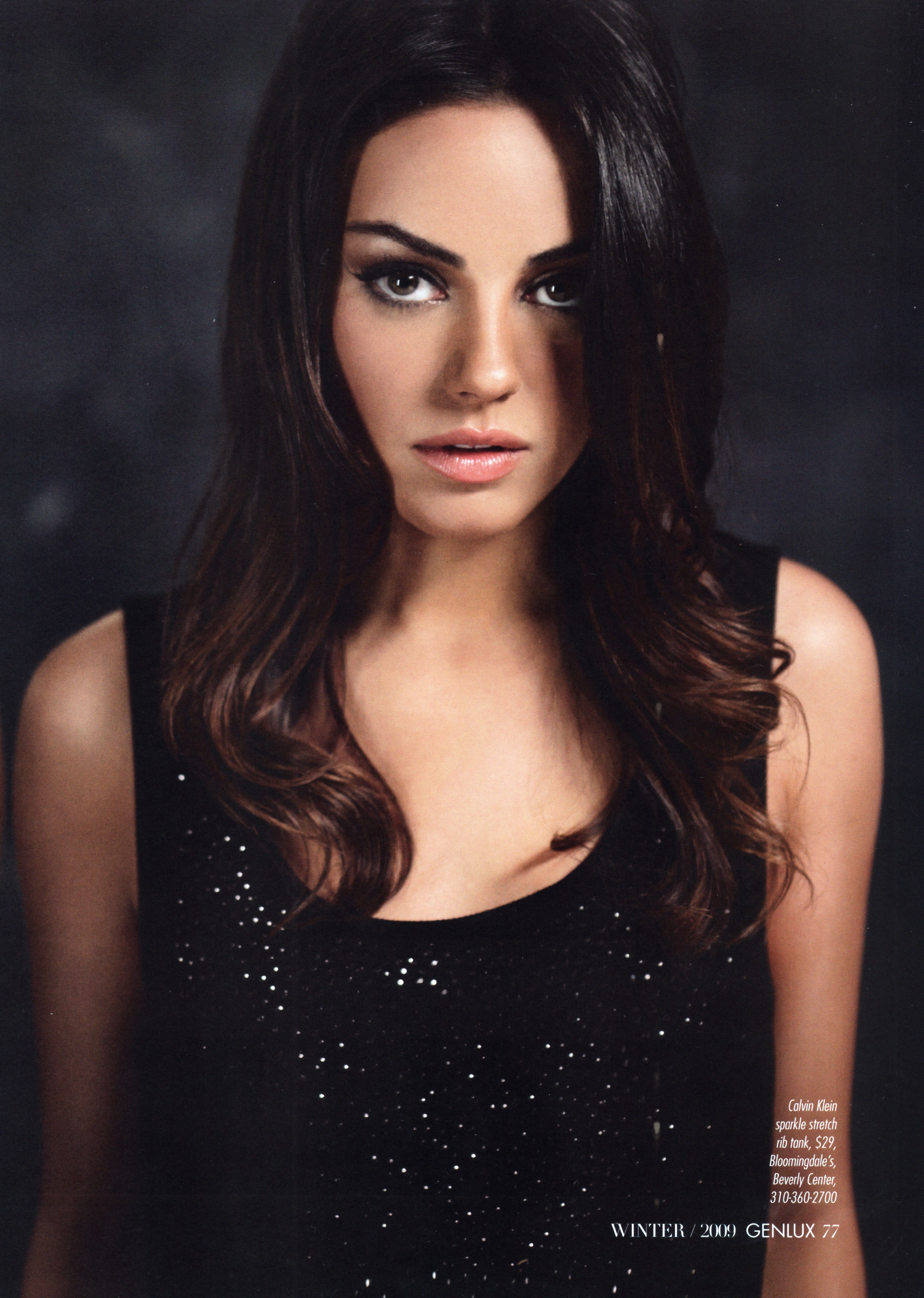 Mila Kunis Glamor Magazine Wallpapers