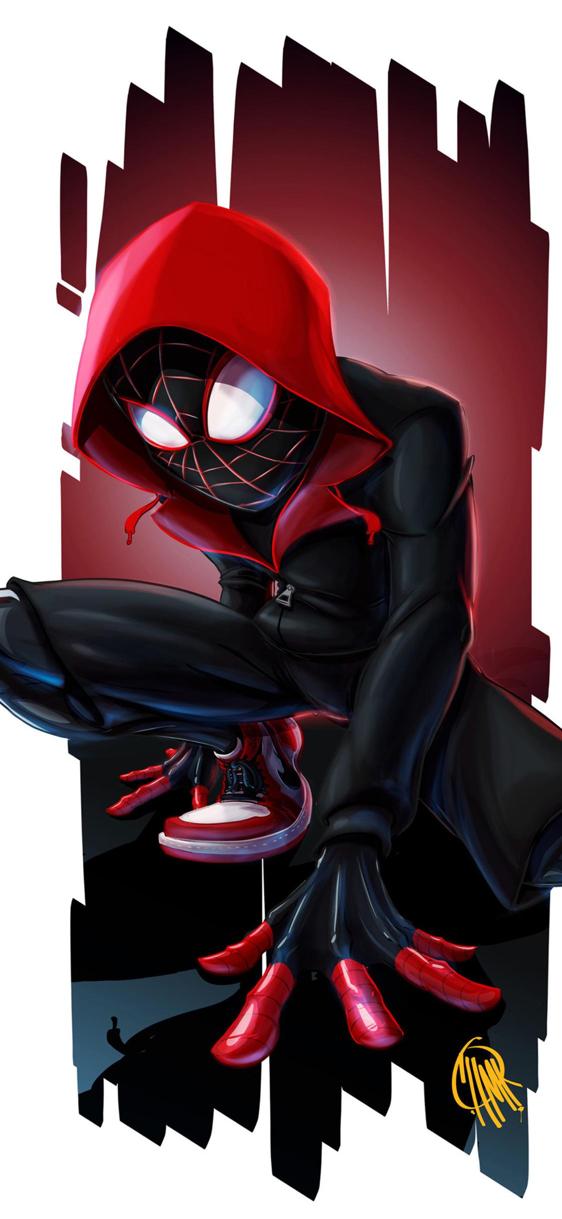 Miles Morales Cartoon Art Wallpapers