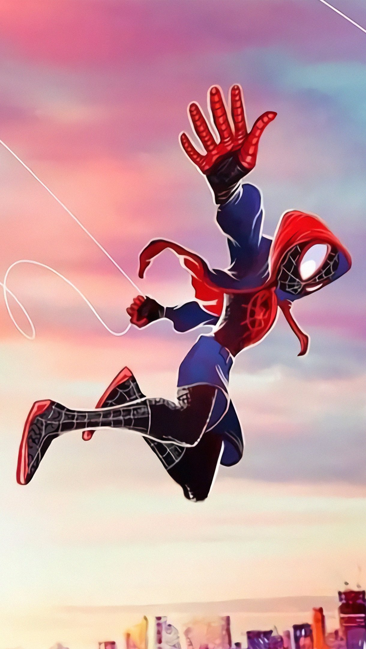 Miles Morales Cartoon Art Wallpapers