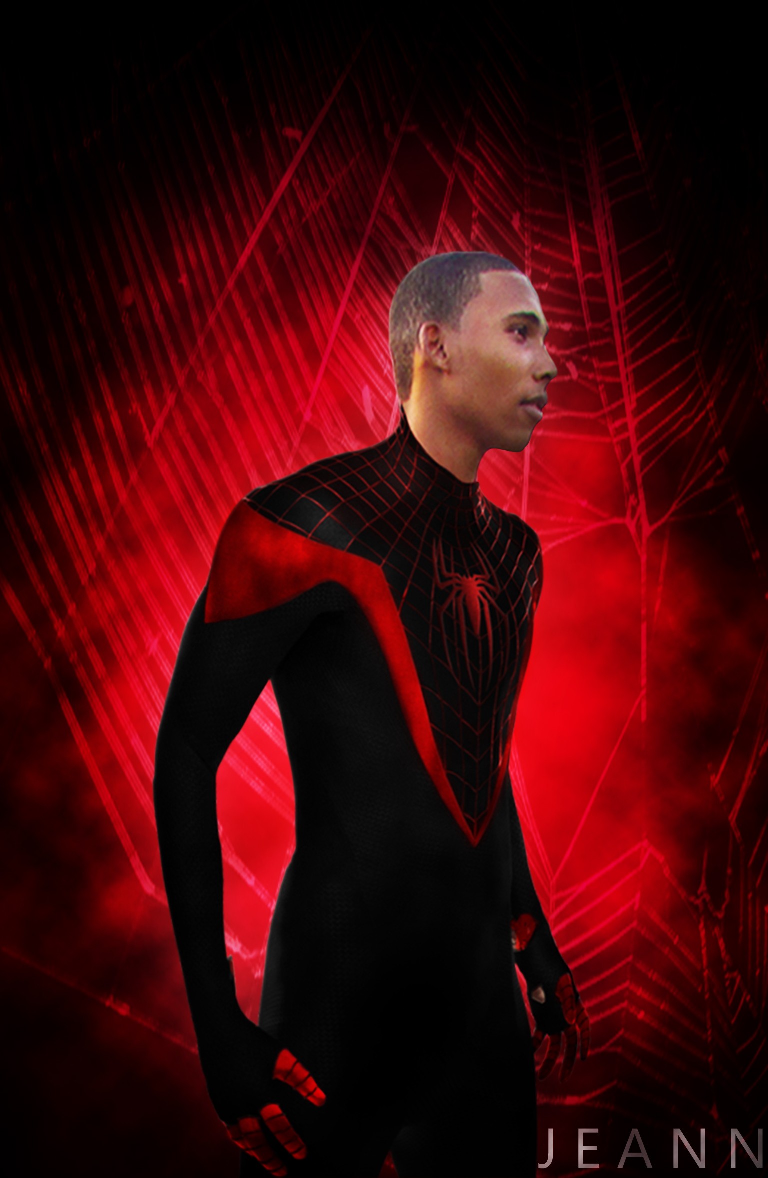 Miles Morales Cartoon Art Wallpapers