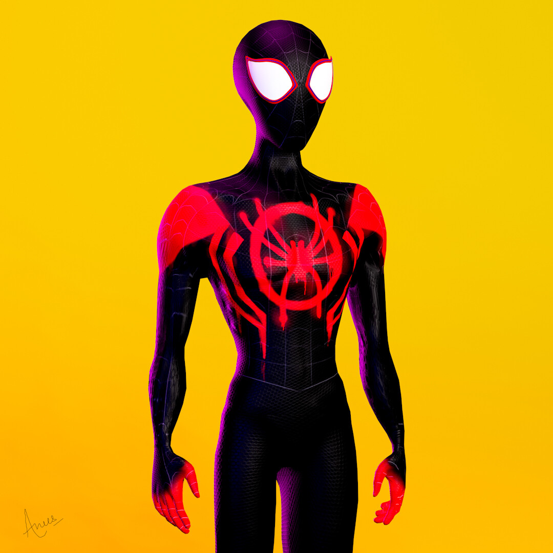 Miles Morales Cyberpunk Spiderman Wallpapers