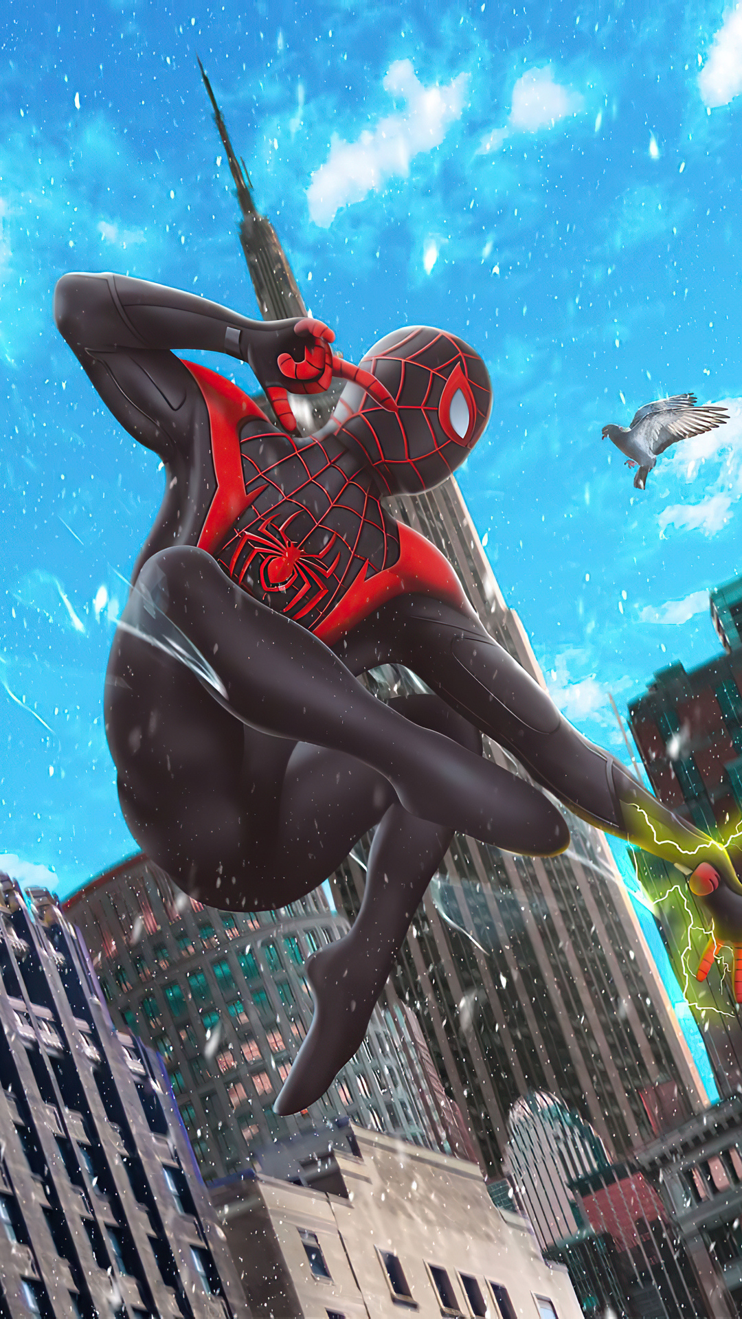 Miles Morales Cyberpunk Spiderman Wallpapers