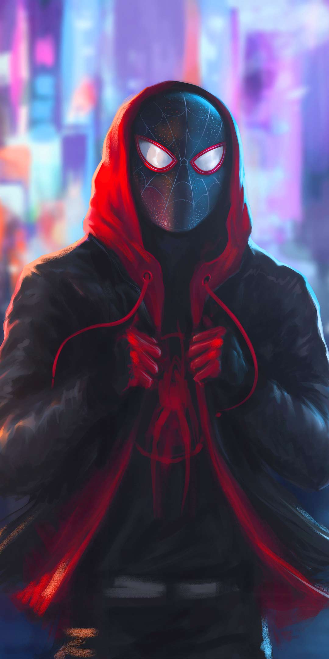 Miles Morales Hoodie Wallpapers