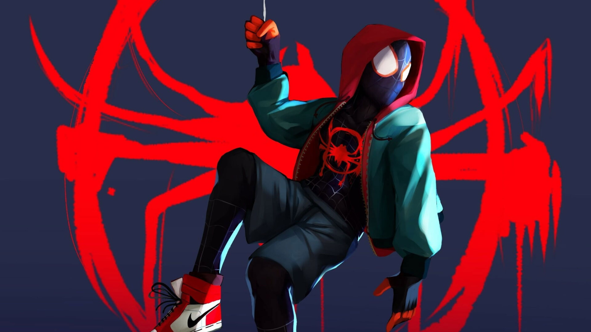 Miles Morales Hoodie Wallpapers