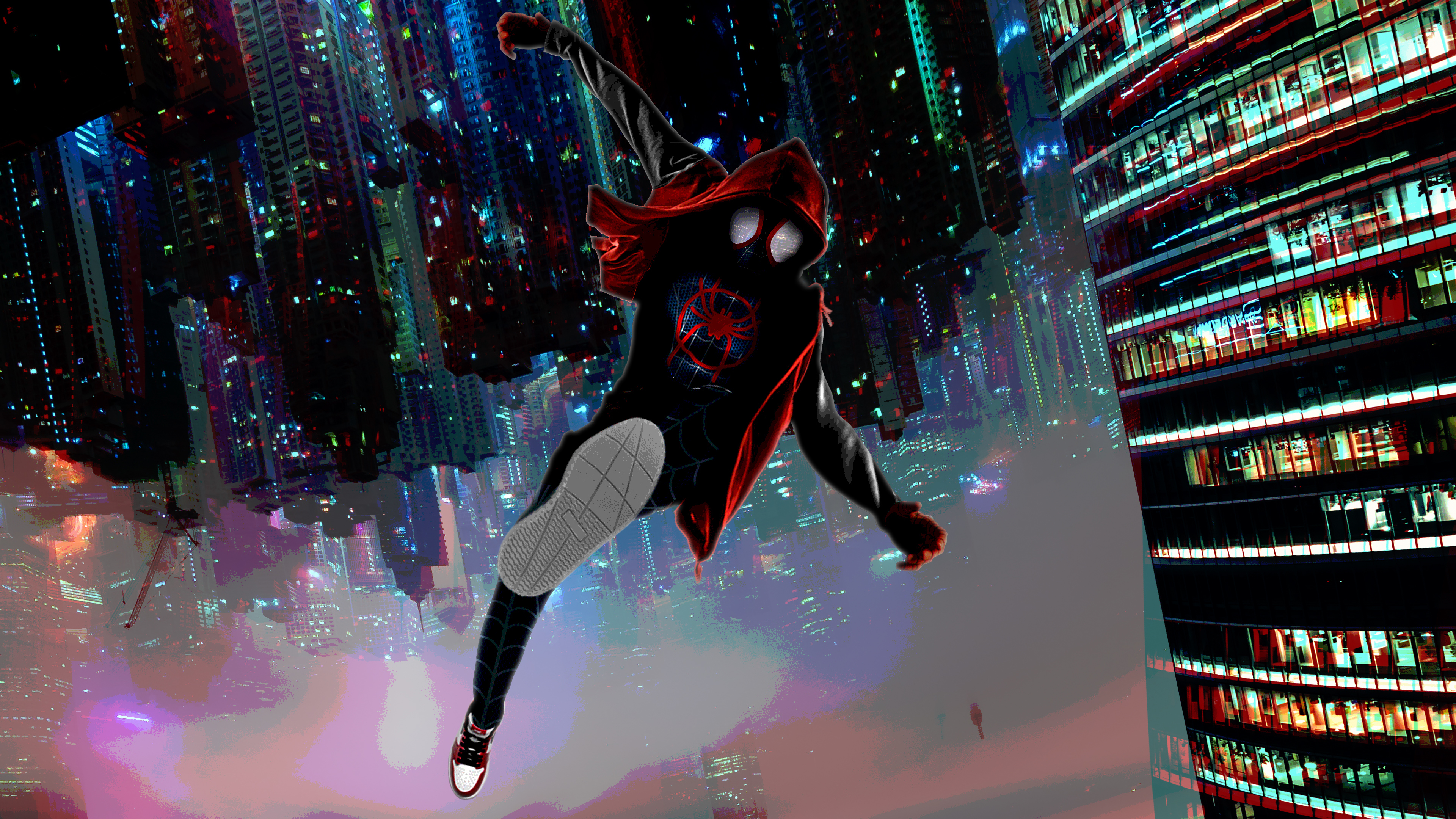 Miles Morales Hoodie Wallpapers