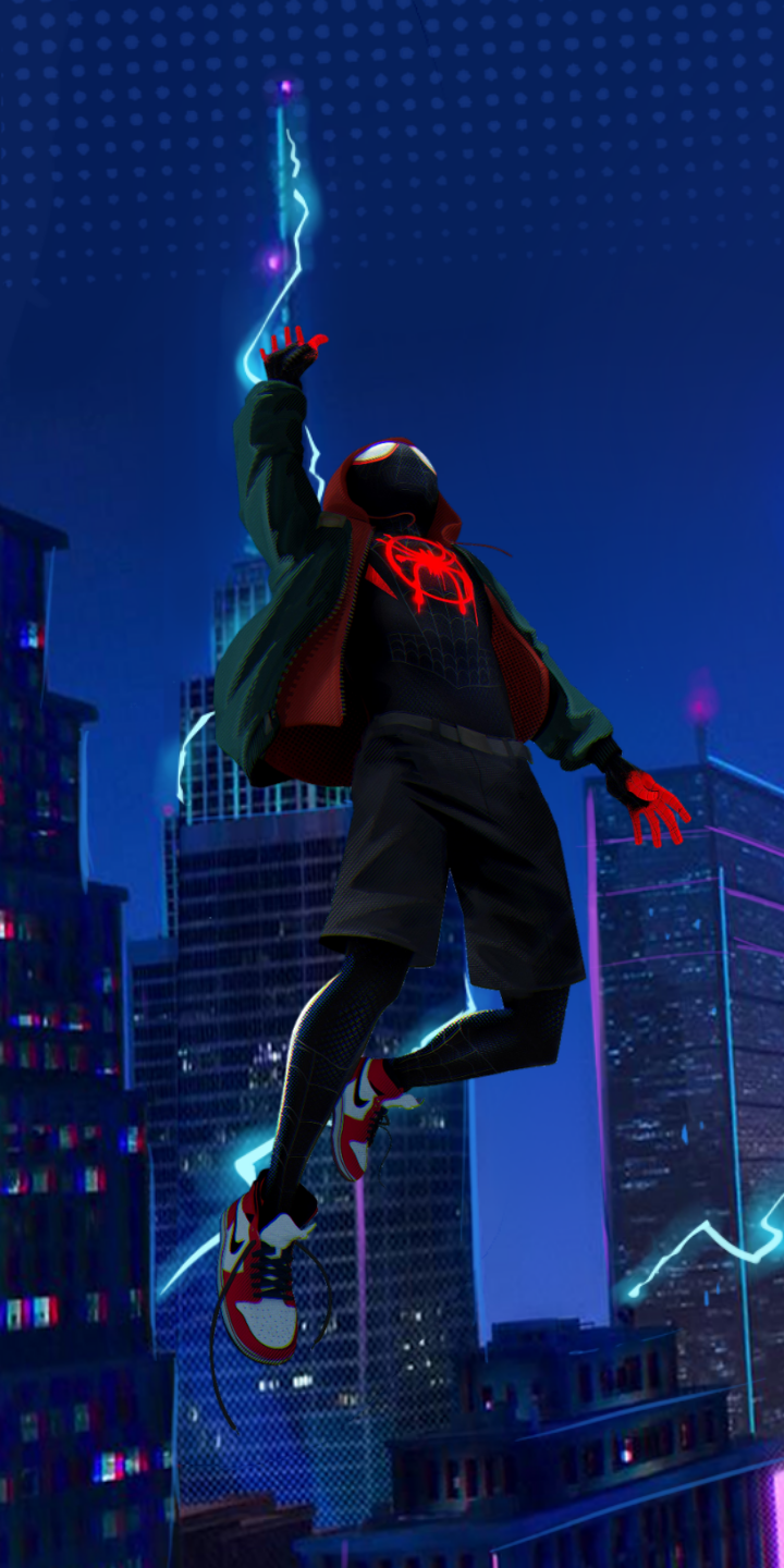 Miles Morales In Spider Man Into The Spider Verse Wallpapers