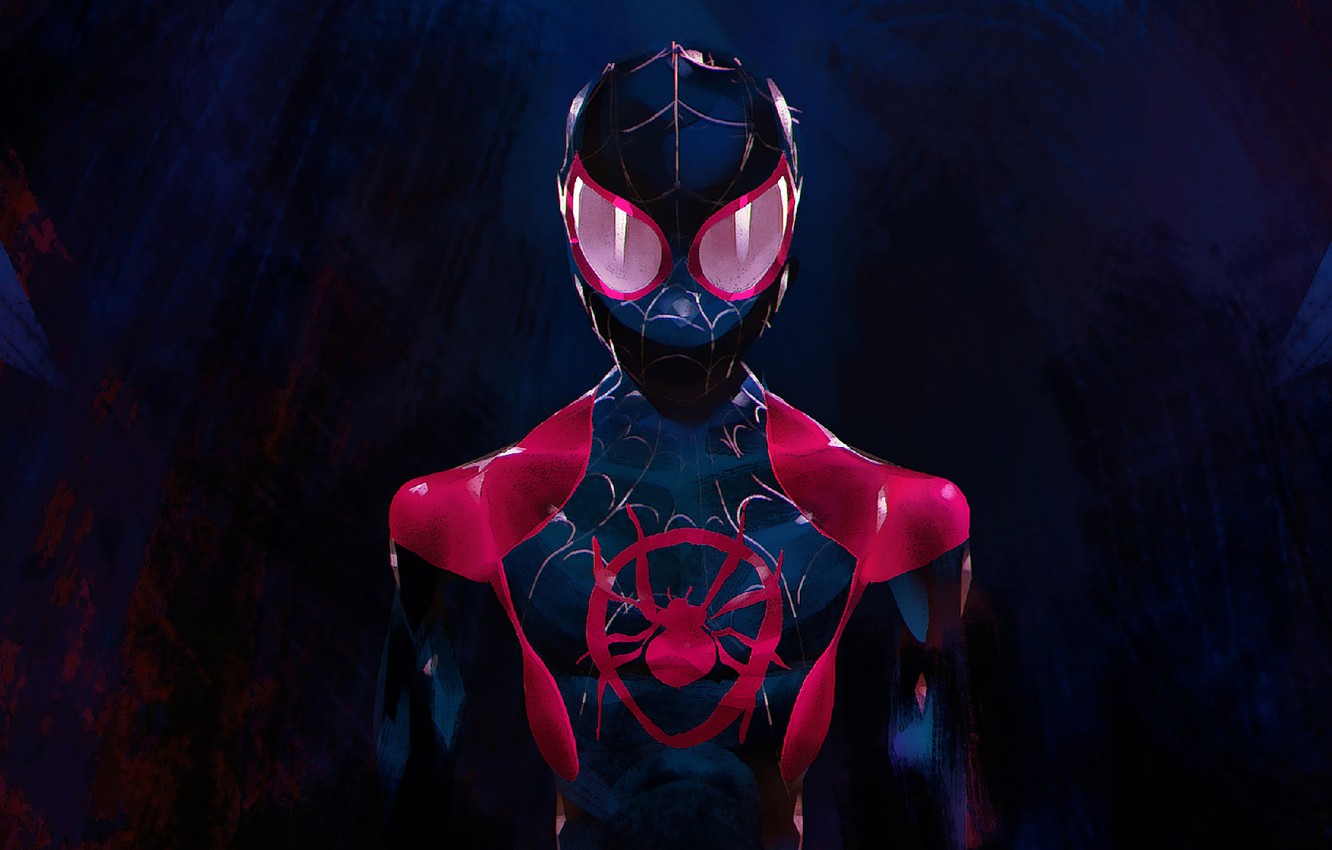 Miles Morales In Spider Man Into The Spider Verse Wallpapers