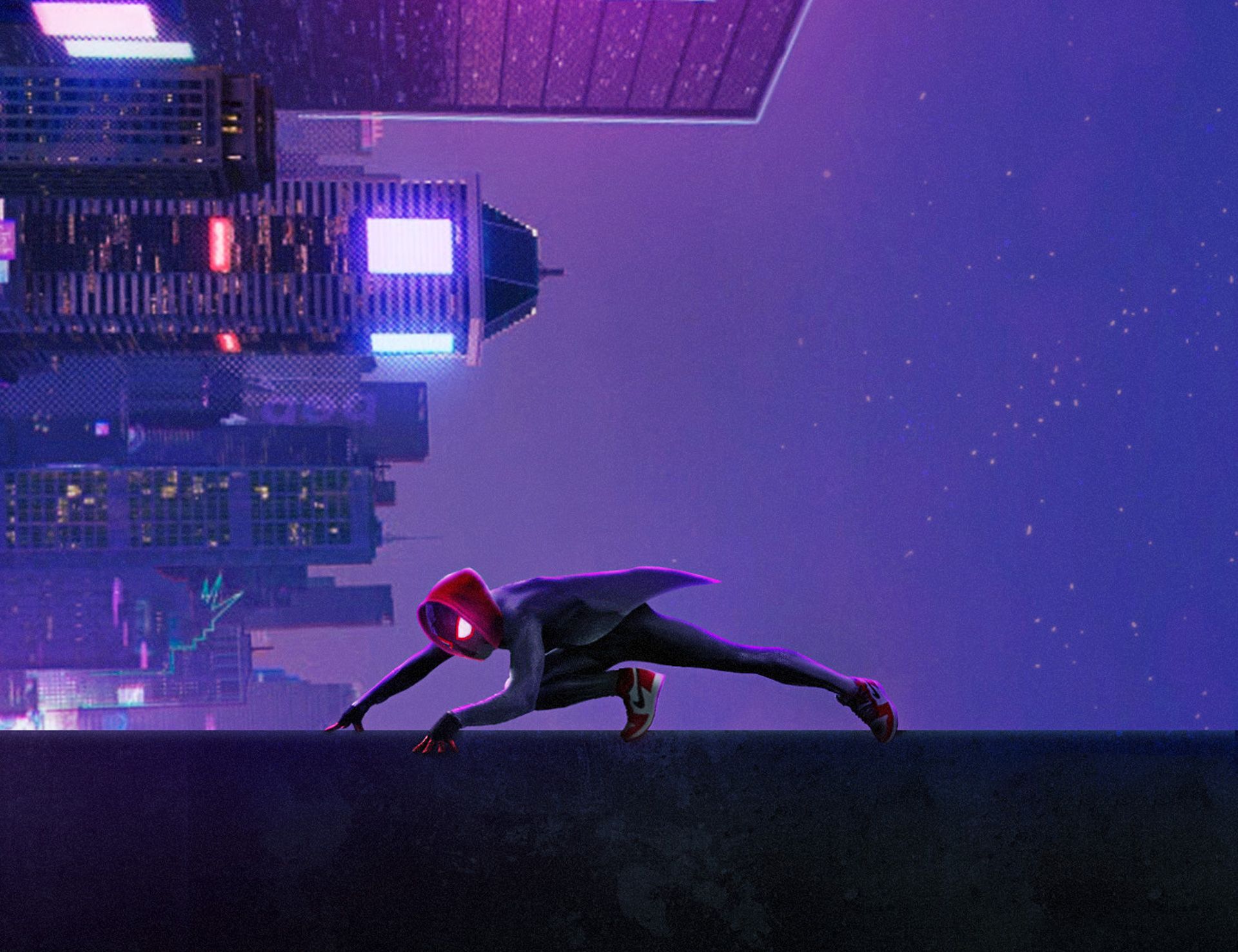 Miles Morales In Spider Man Into The Spider Verse Wallpapers