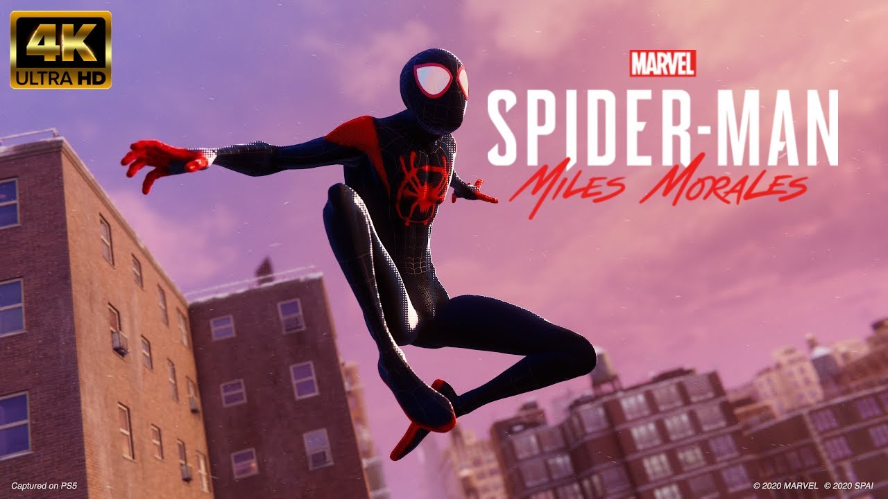 Miles Morales In Spider Man Into The Spider Verse Wallpapers