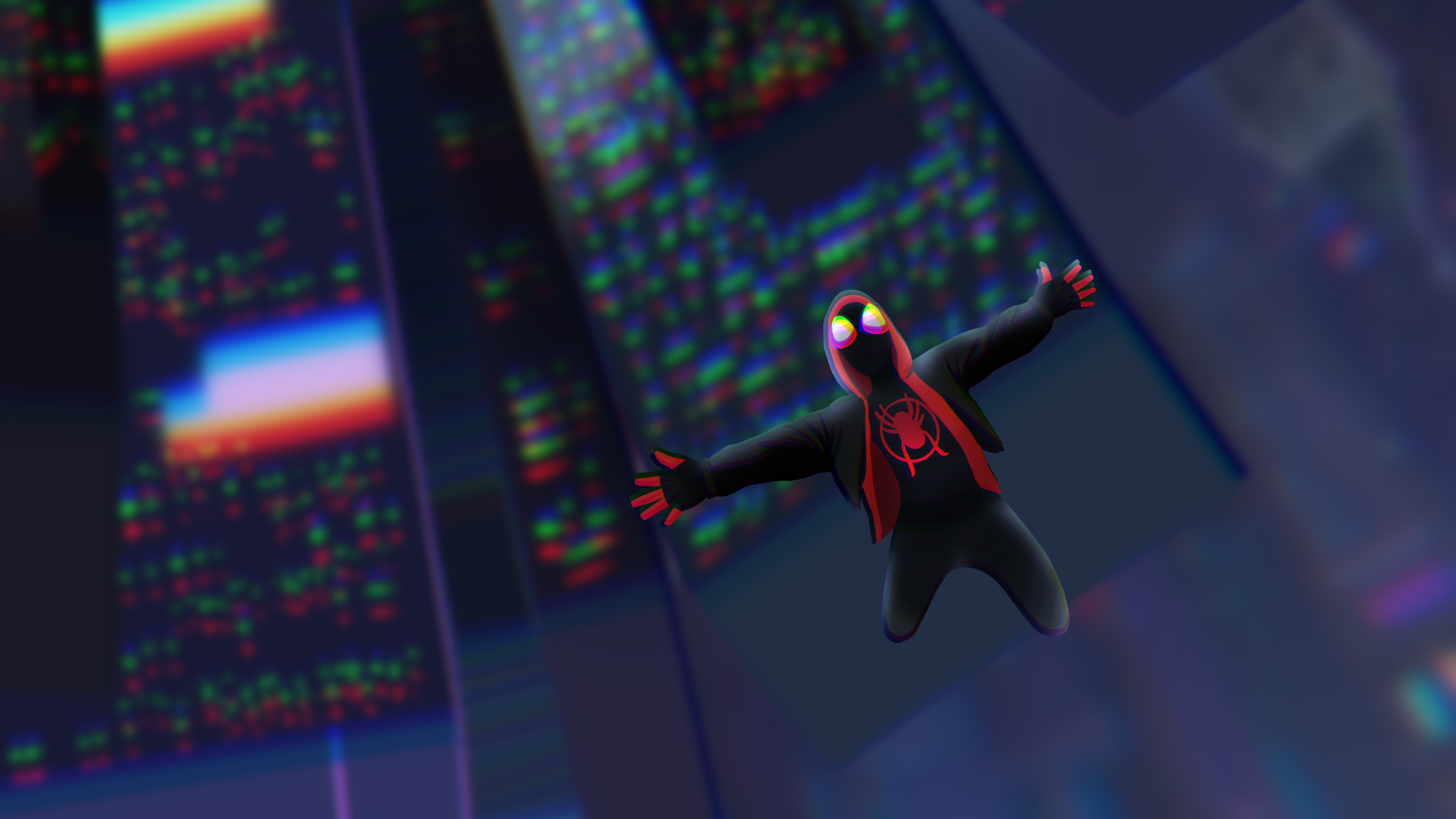 Miles Morales Leap Of Faith Wallpapers